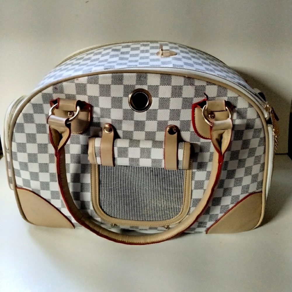 Designer pet carrier